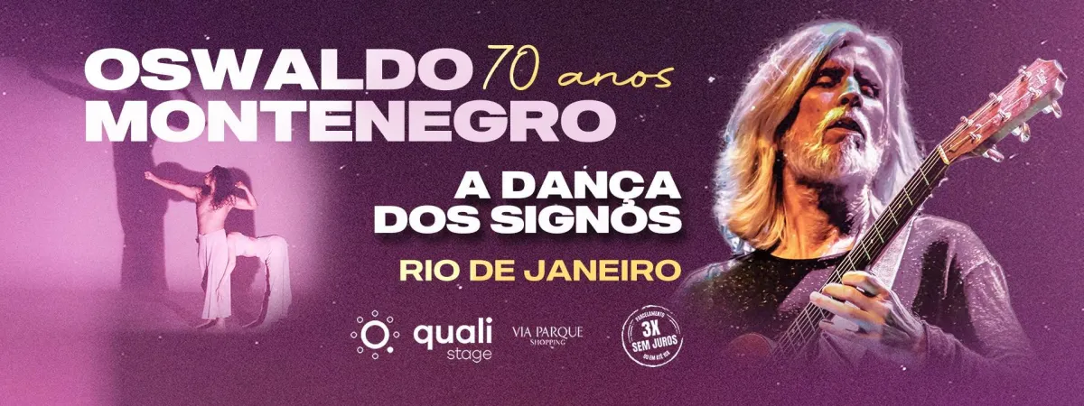 Oswaldo Montenegro no Qualistage - RJ - 24/10/2026