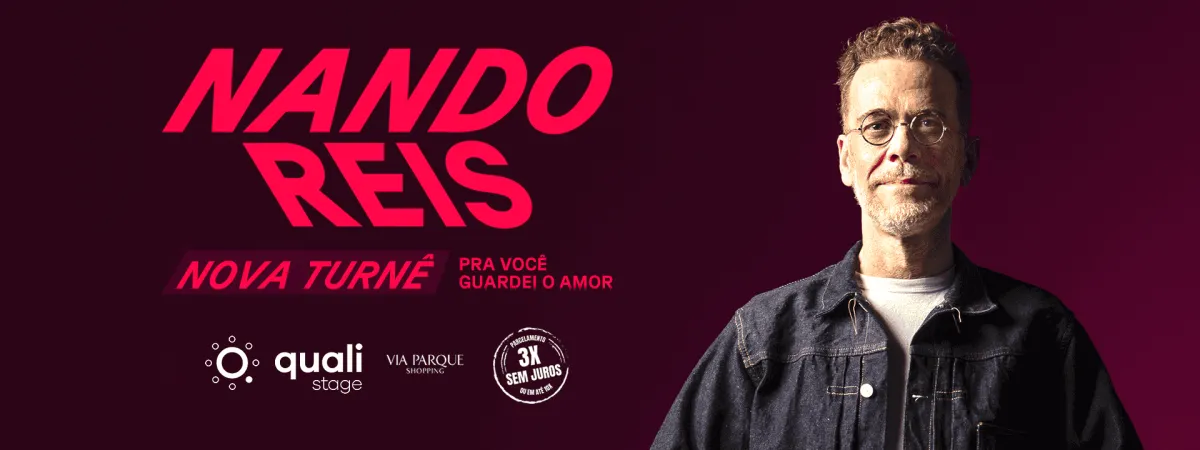 Nando Reis no Qualistage - RJ - 13/11/2026